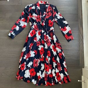 JCrew Floral Midi Dress